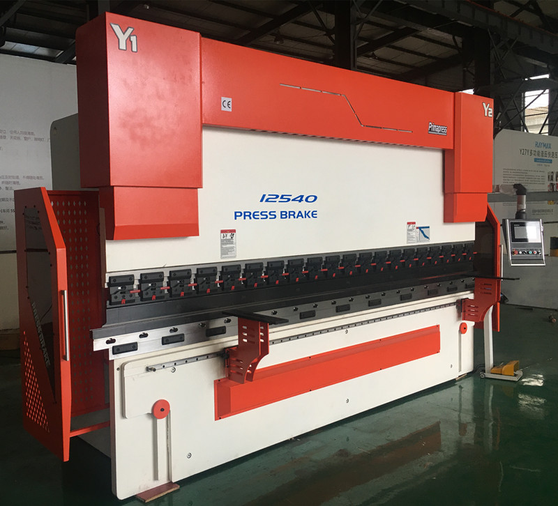 125T/4000 4+1 axis cnc sheet metal bending machine 4m hydraulic bending